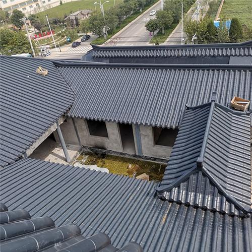 榆林铜瓦安装_陕西金属瓦厂家_榆林铝瓦价格 - 西安鹏航金属科技有限